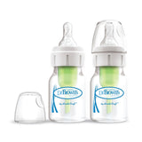 Dr. Brown’s Natural Flow® Options+™ Preemie Baby Bottle, 2 oz/60 ml, 2 PK