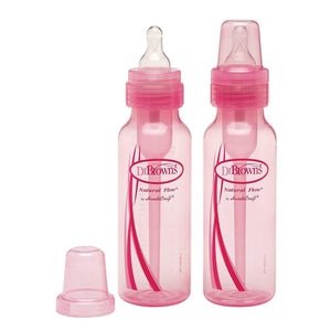 Dr. Brown's Pink botellas de 8 onzas (2 unidades)
