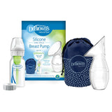 Dr. Brown’s™ Silicone One-Piece Breast Pump with Options+™ Anti-Colic Bottle and Travel Bag